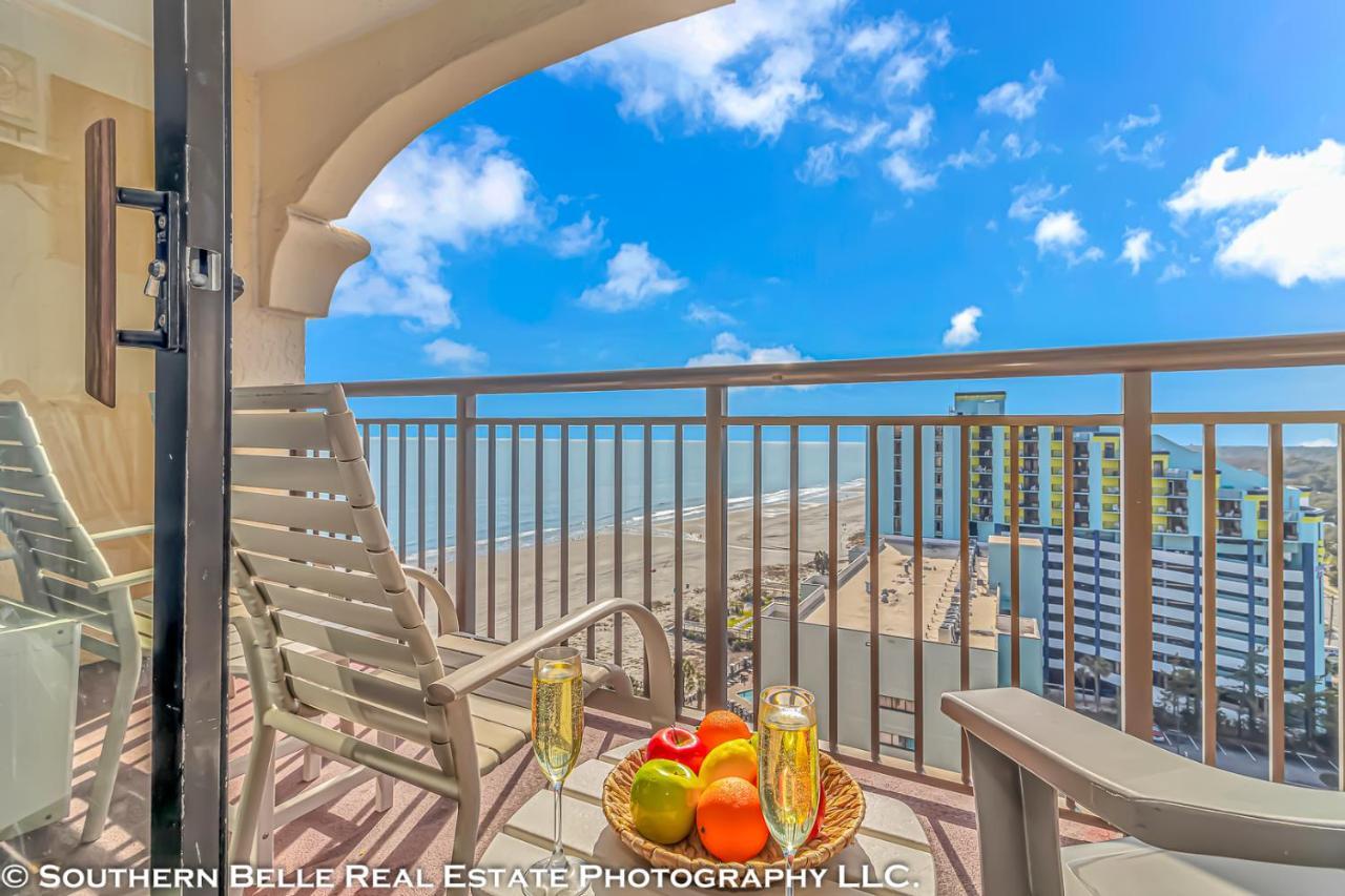 Ocean View Double Suite With Beautiful Decor And Accents Caravelle Resort 1504 Sleeps 6 Guests Myrtle Beach Exterior foto