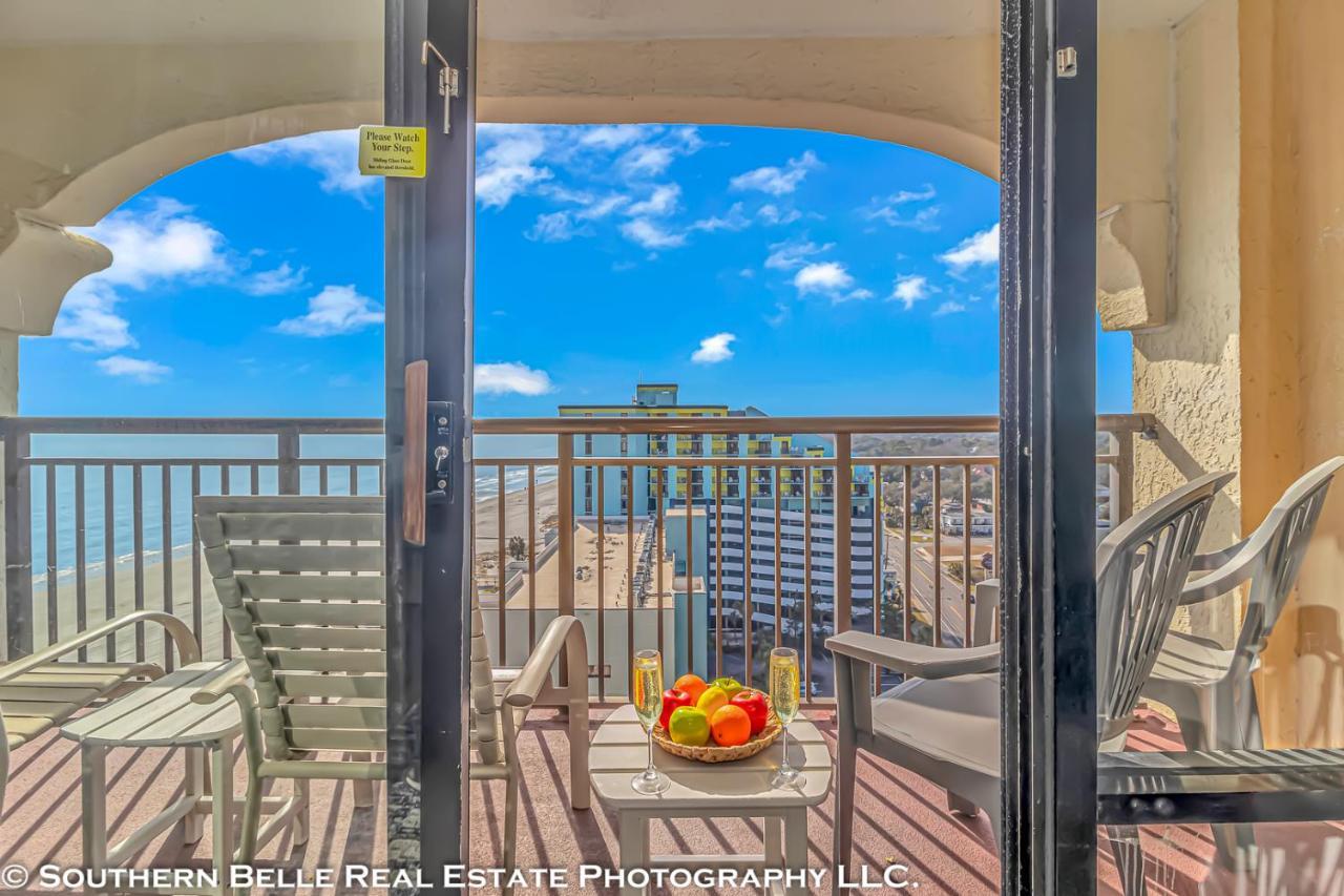 Ocean View Double Suite With Beautiful Decor And Accents Caravelle Resort 1504 Sleeps 6 Guests Myrtle Beach Exterior foto
