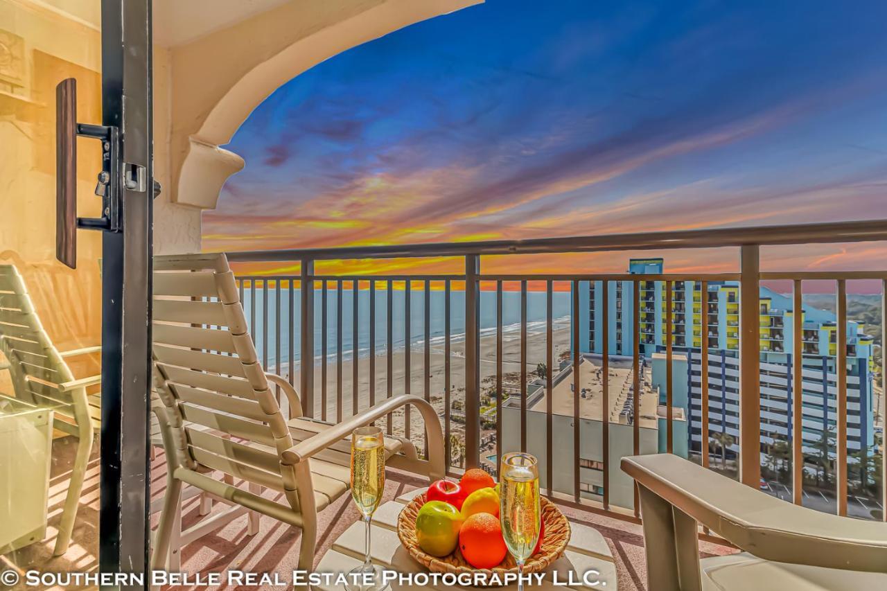 Ocean View Double Suite With Beautiful Decor And Accents Caravelle Resort 1504 Sleeps 6 Guests Myrtle Beach Exterior foto