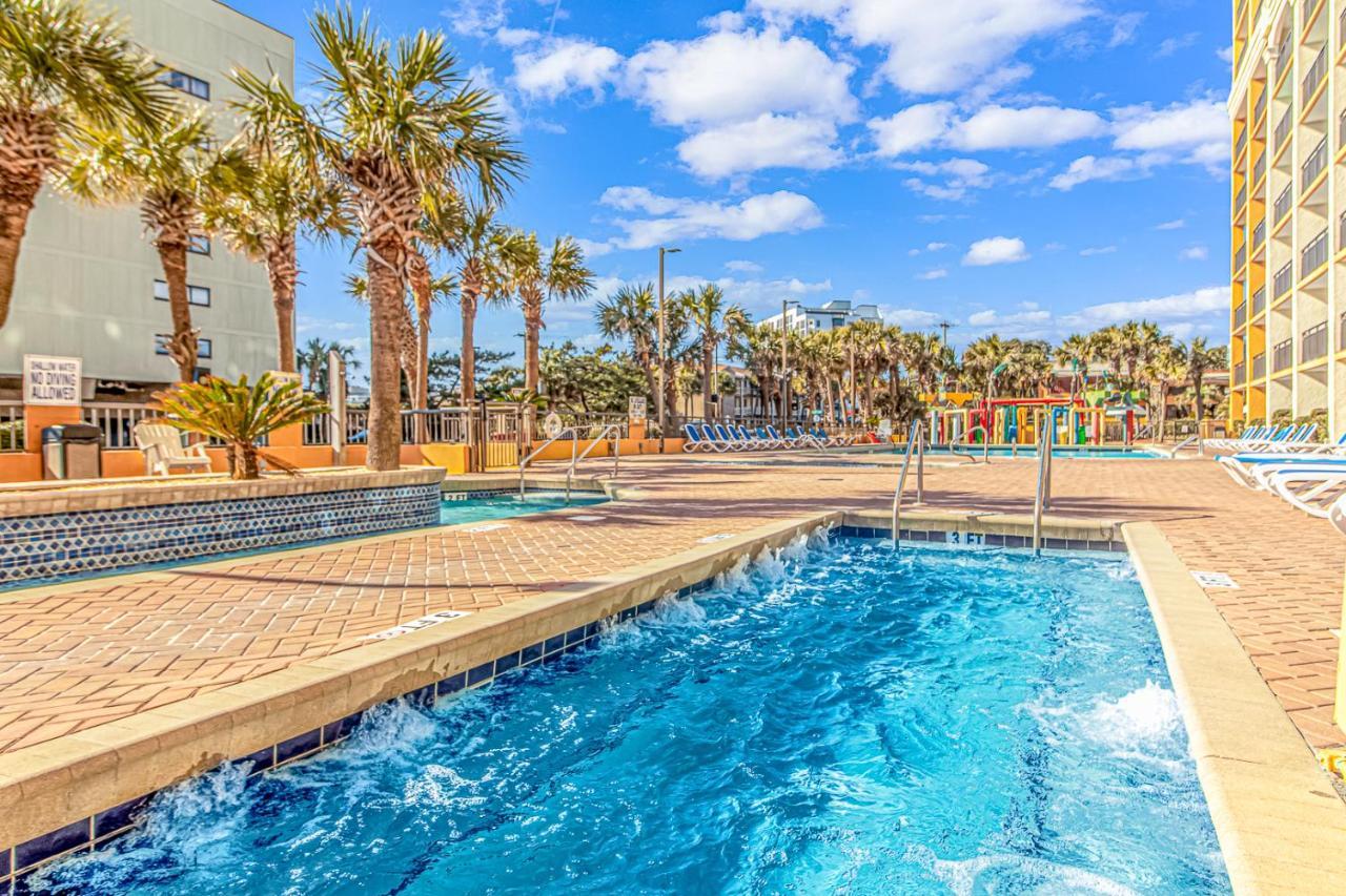 Ocean View Double Suite With Beautiful Decor And Accents Caravelle Resort 1504 Sleeps 6 Guests Myrtle Beach Exterior foto