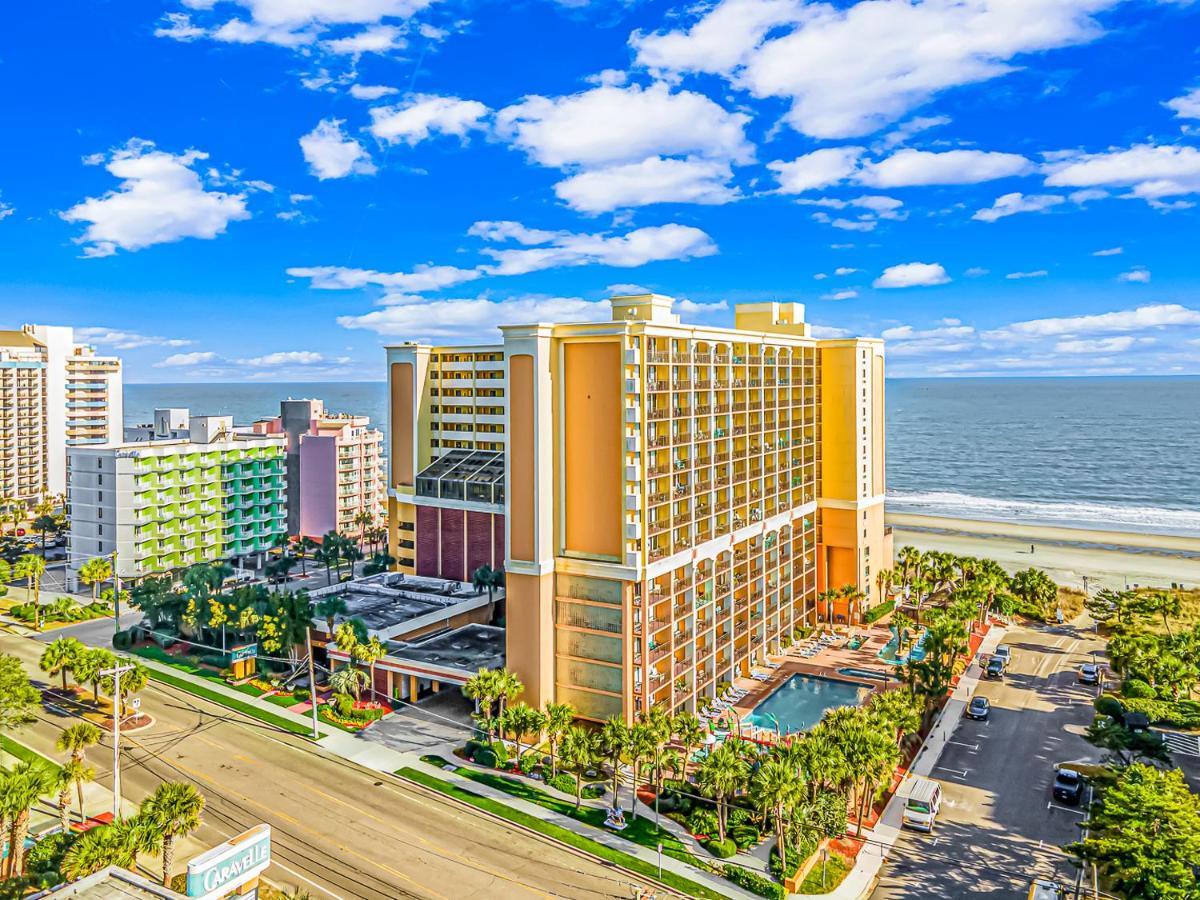 Ocean View Double Suite With Beautiful Decor And Accents Caravelle Resort 1504 Sleeps 6 Guests Myrtle Beach Exterior foto