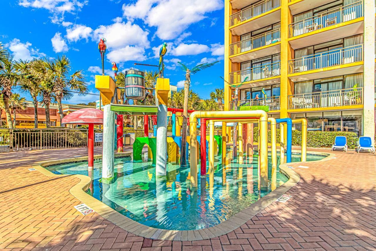 Ocean View Double Suite With Beautiful Decor And Accents Caravelle Resort 1504 Sleeps 6 Guests Myrtle Beach Exterior foto