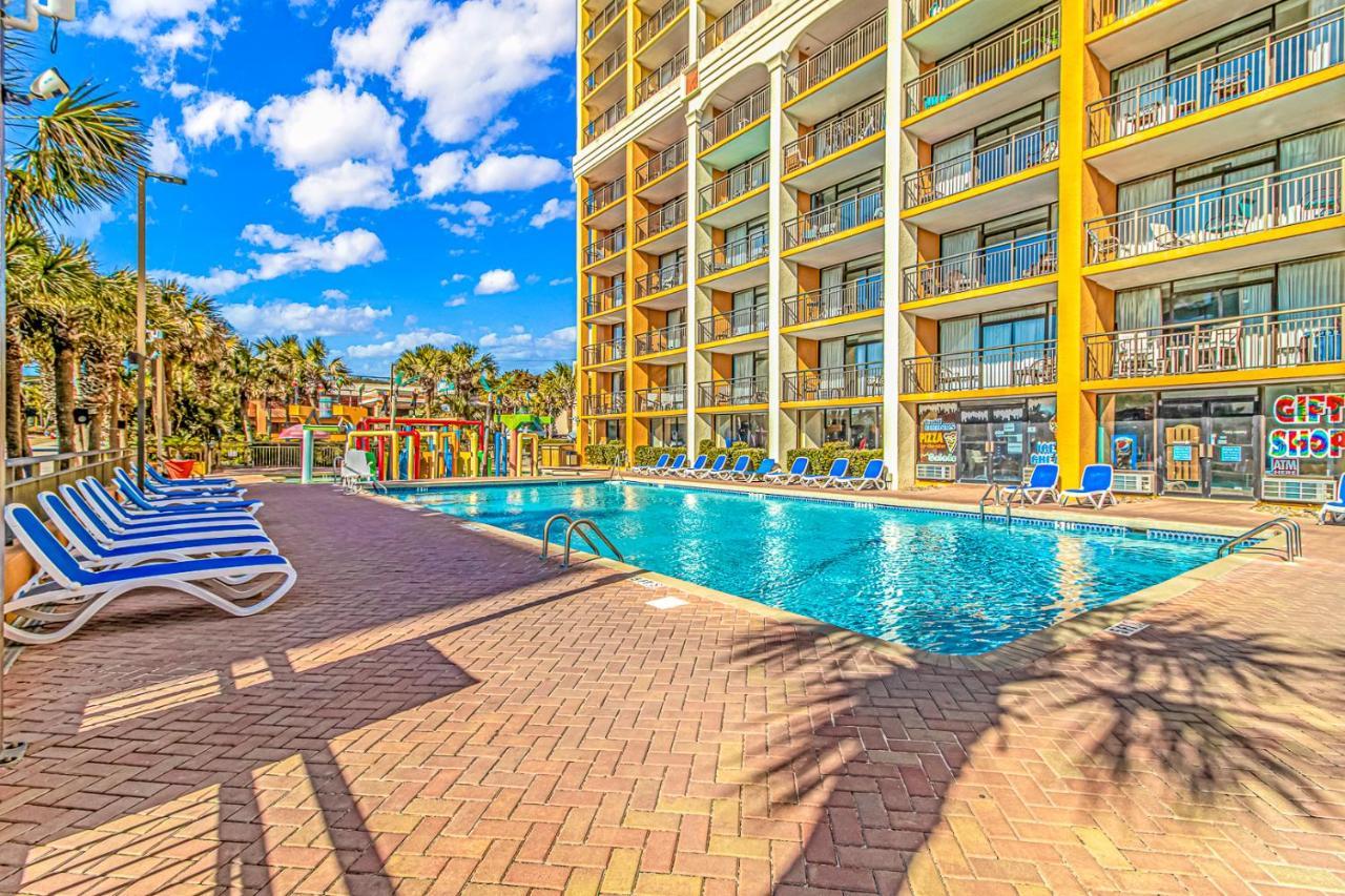 Ocean View Double Suite With Beautiful Decor And Accents Caravelle Resort 1504 Sleeps 6 Guests Myrtle Beach Exterior foto