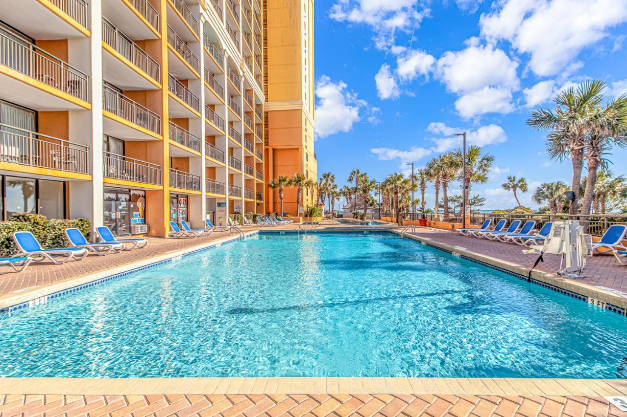 Ocean View Double Suite With Beautiful Decor And Accents Caravelle Resort 1504 Sleeps 6 Guests Myrtle Beach Exterior foto
